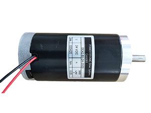 Brushed DC motor for gear shift control