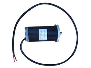 Brushed DC motor for automotive pump